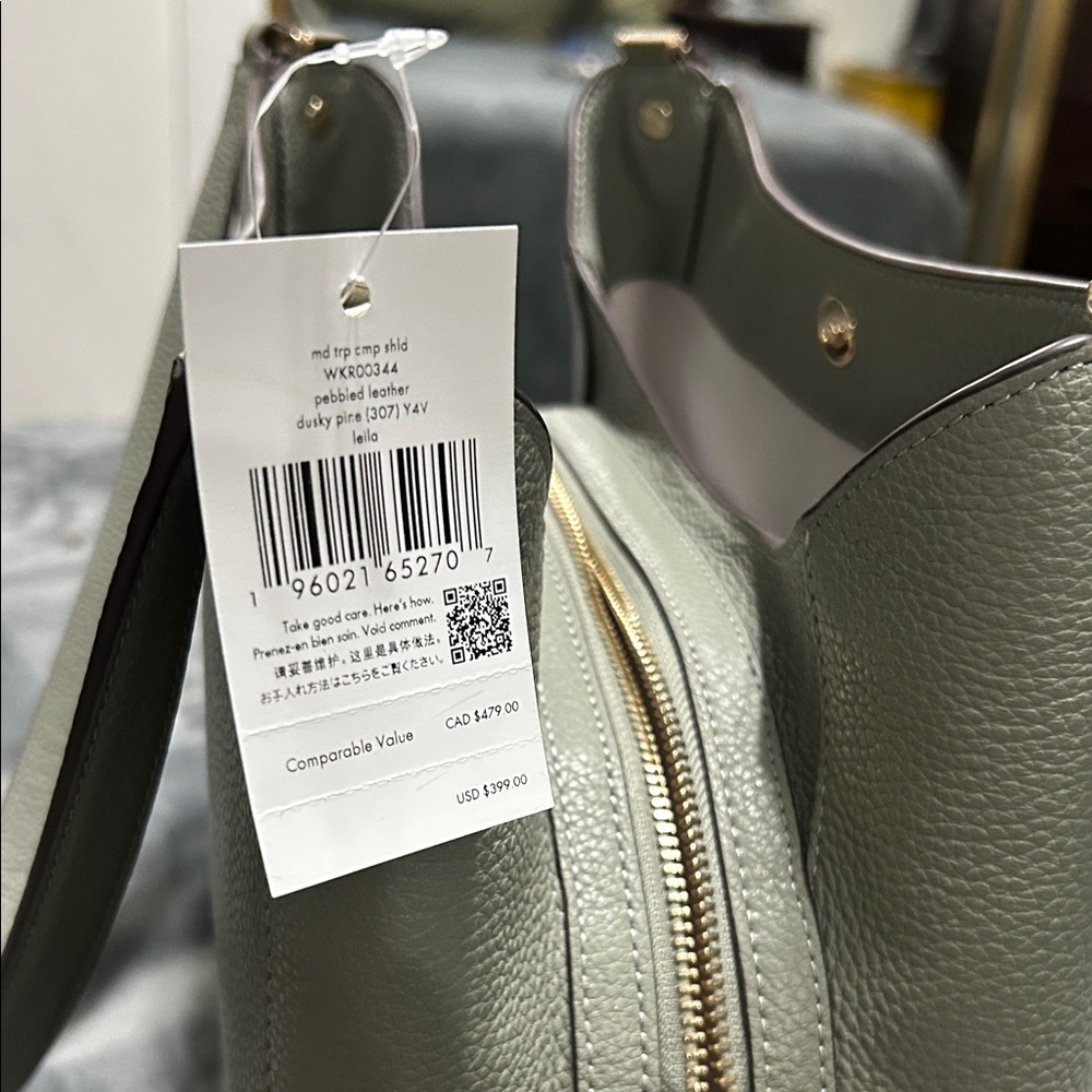 NWT Kate Spade Dusky Pine Leila Shoulder Bag - Picture 2 of 7